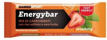 named sport energybar strawberry barretta energetica 35 g