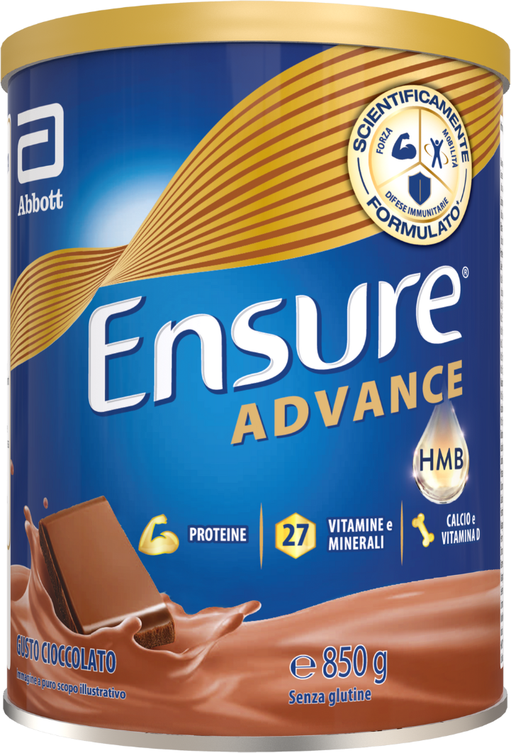 ensure abbott  advance cioccolato 850 g