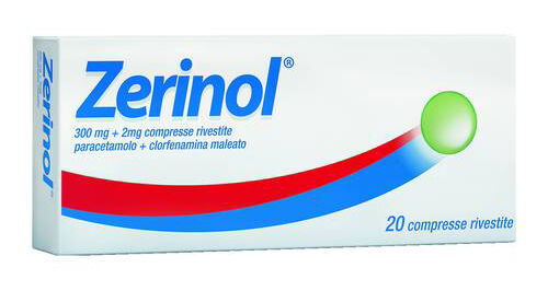 Zerinol 300 mg + 2 mg 20 Compresse