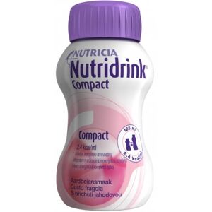 Nutricia Nutridrink Compact Integratore Nutrizionale Gusto Fragola 4x125 Ml