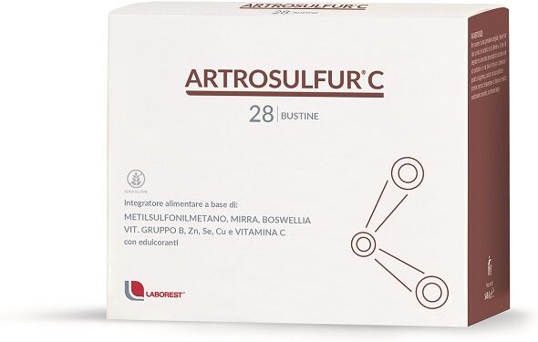 Laborest Artrosulfur C Integratore per le Articolazioni 28 Bustine