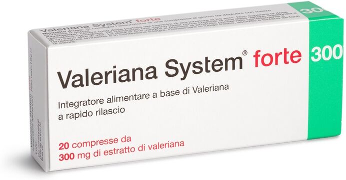 Valeriana System Forte 20 Compresse