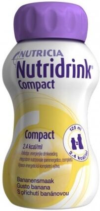 Nutricia Nutridrink Compact Integratore Nutrizionale Gusto Banana 4x125 ml