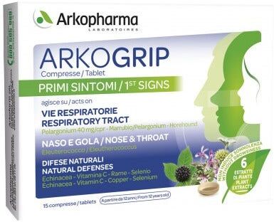 Arkopharma Arkogrip Integratore 15 Compresse