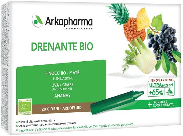 Arkopharma Drenante Bio 20 Flaconcini