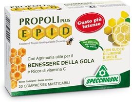 Specchiasol Epid Limone e Miele 20 Compresse Masticabili