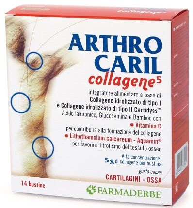 Farmaderbe Arthrocaril Collagene 14 Bustine