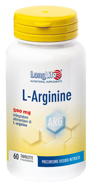 Long Life LongLife Larginine Integratore 60 Tavolette