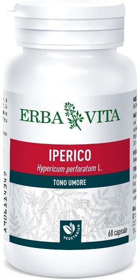 Erba Vita Iperico Integratore Tono Dell'Umore 60 Capsule 400 mg