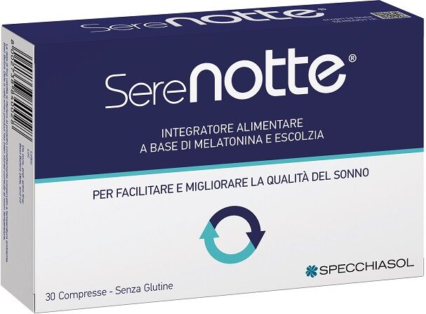 Specchiasol Serenotte Plus Integratore Per il Sonno 30 Compresse