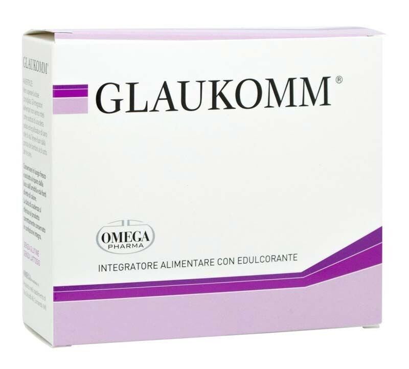 Omega Pharma Glaukomm Integratore Vista 30 Bustine