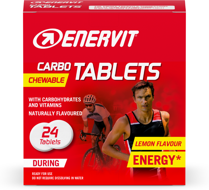 Enervit GT Sport Limone 24 Tavolette Masticabili