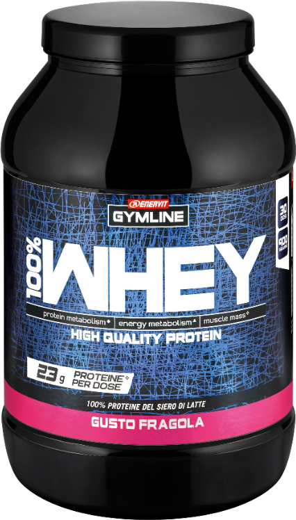 Enervit Gymline 100% Whey Concentrate Fragola