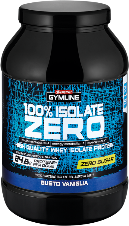 Enervit Gymline 100% Whey Iso Zero Vaniglia 900 G