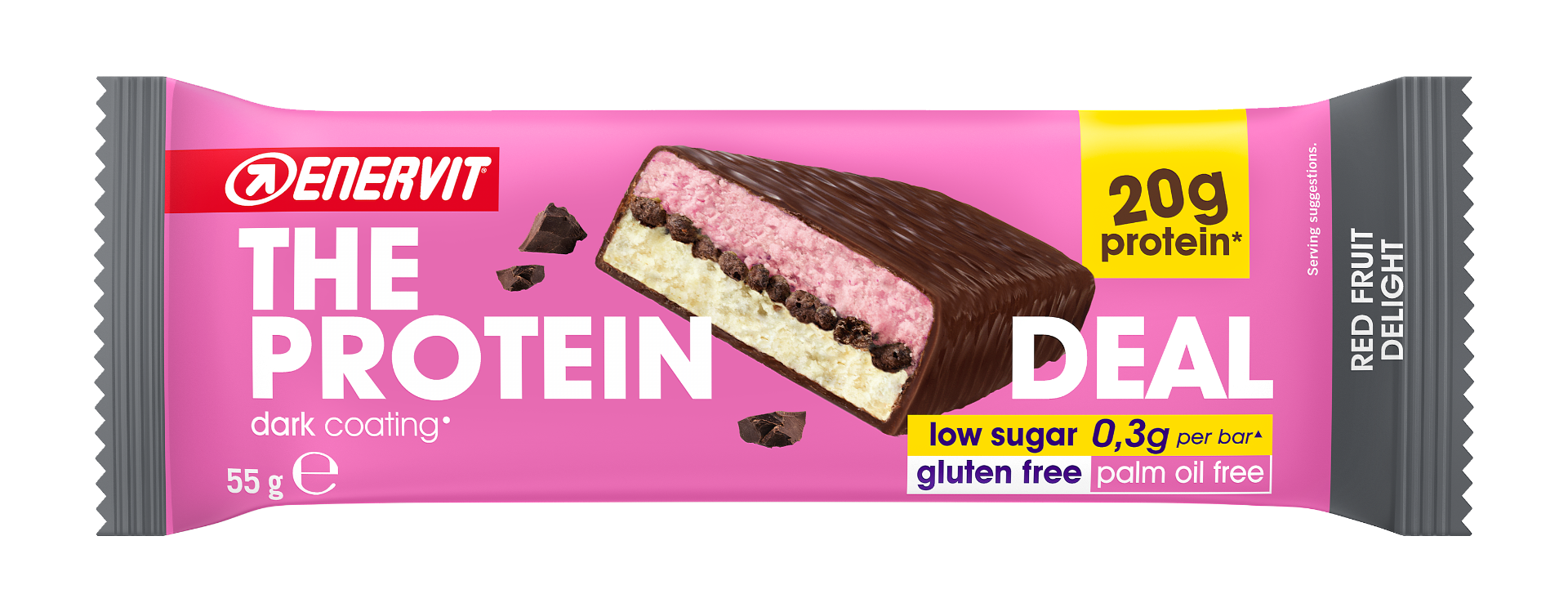 Enervit Protein Deal Bar Red Fruit 55 G