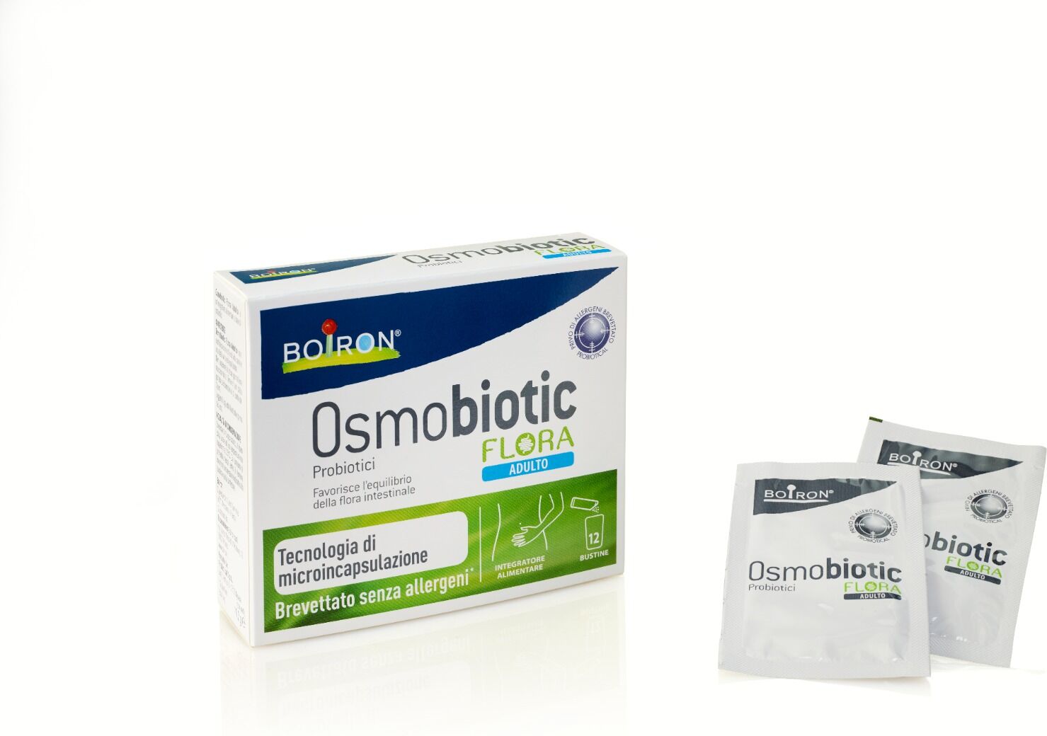 Boiron Osmobiotic Flora Adulto Integratore Probiotico 12 Bustine