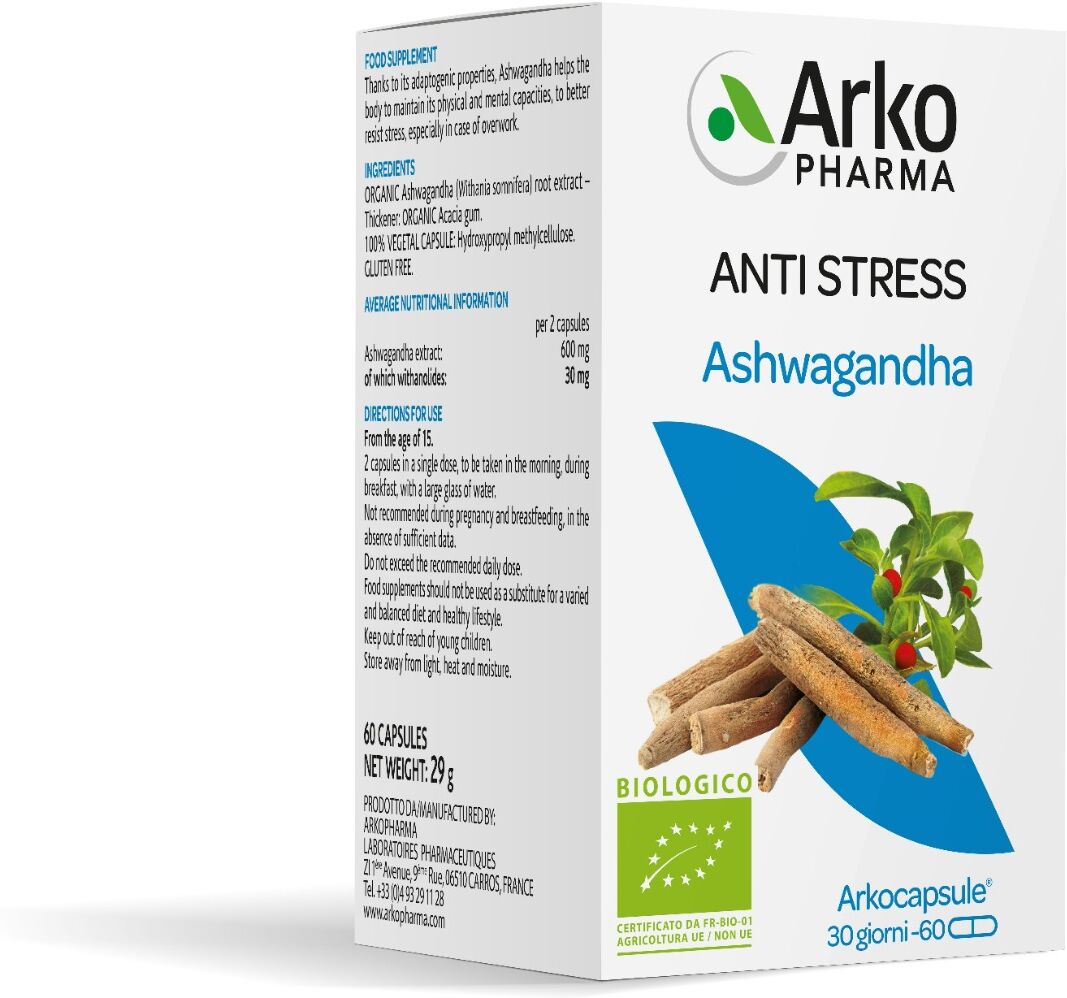 Arkopharma Ashwagandha Bio 60 capsule