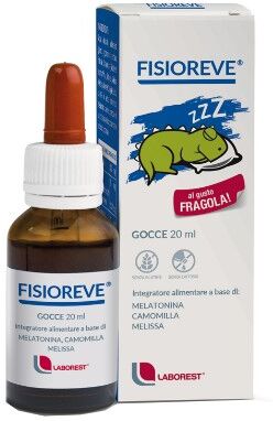 Laborest Fisioreve Gocce Gusto Fragola 20 ml