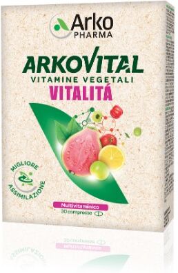 Arkopharma Arkovital Vitalità 30 Compresse