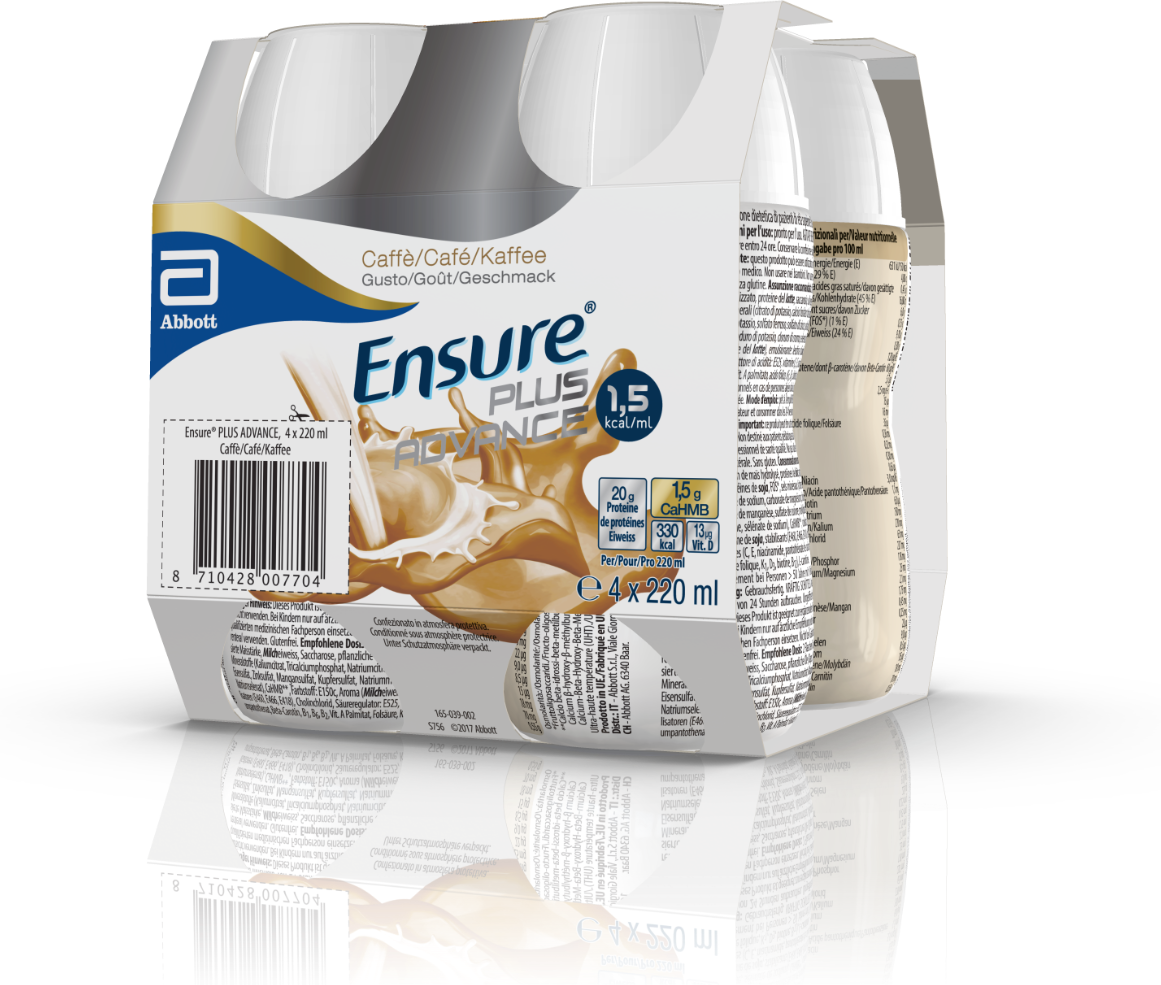 Ensure Abbott  Plus Advance Caffè 4x220ml