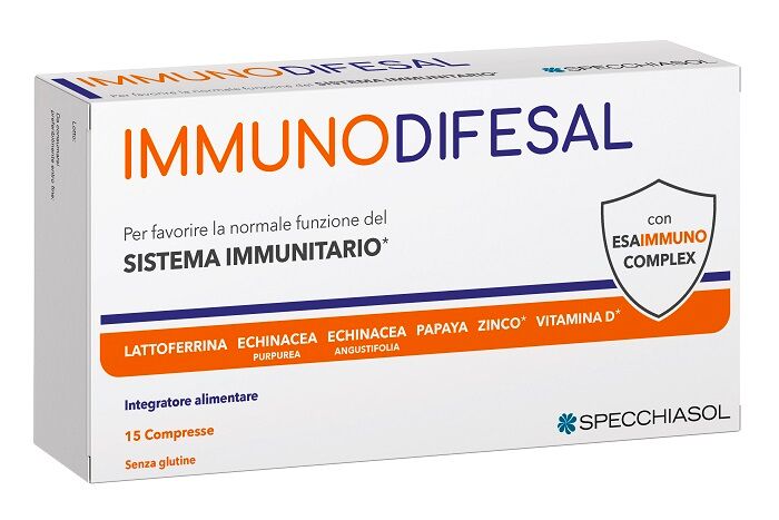 Specchiasol Immunodifesal Integratore Per Il Sistema Immunitario 15 Compresse