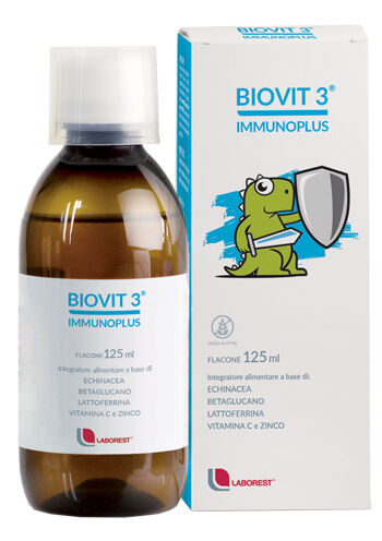 Laborest Biovit 3 Immunoplus Sciroppo Bambini 125 ml