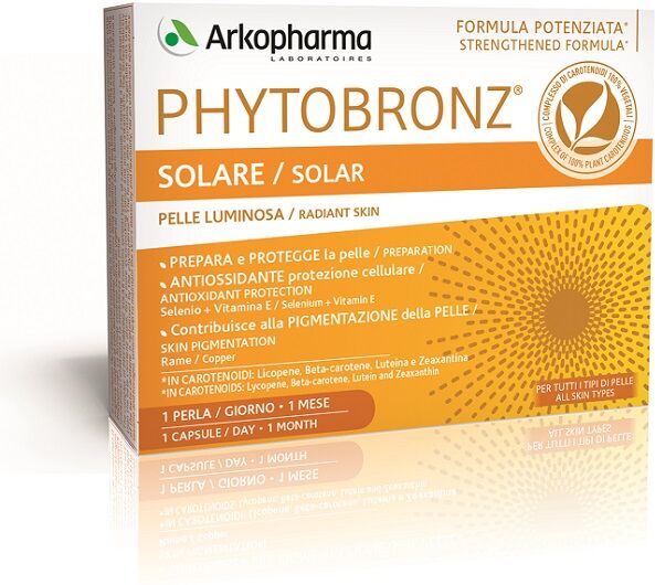 Arkopharma Phytobronz Integratore Solare 30 perle