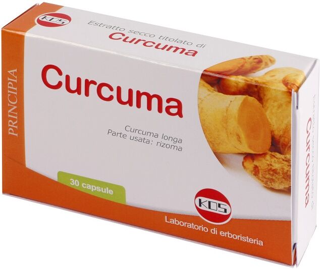 Kos Curcuma Estratto Secco Integratore 30 Capsule