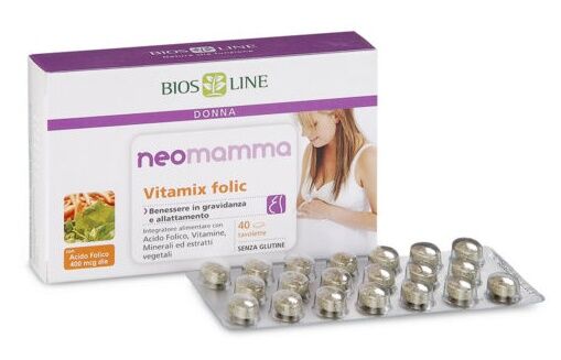Bios Line Neomamma Vitamix Folic 40 Compresse