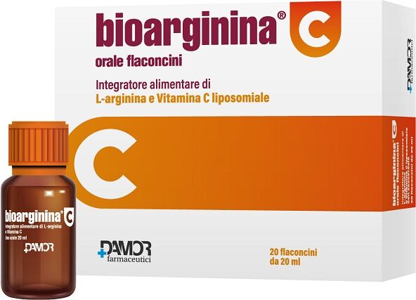 Damor Farmaceutici Bioarginina C Orale 20 Flaconcini