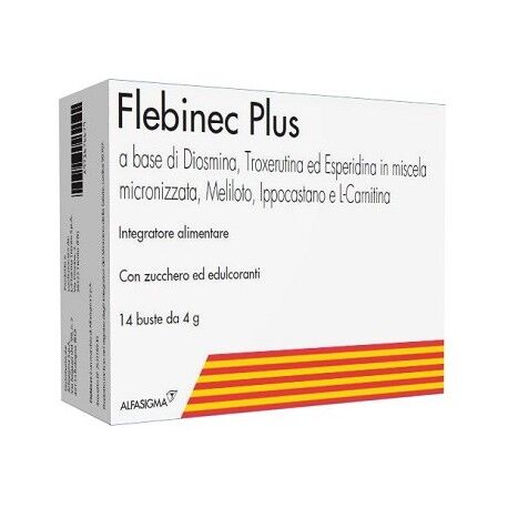 Flebinec Plus 14 Bustine 4 g