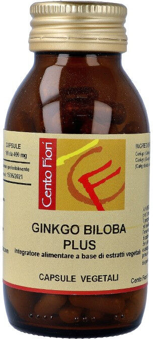 Cento Fiori Ginkgo Biloba Plus 100 Capsule Vegetali