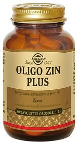 Solgar Oligo Zin Plus 50 Tavolette