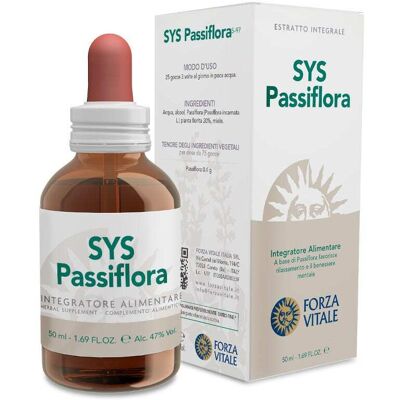 Forza Vitale SYS Passiflora - Integratore rilassante 50ml Forza Vitale SYS Passiflora - Integratore rilassante 50ml