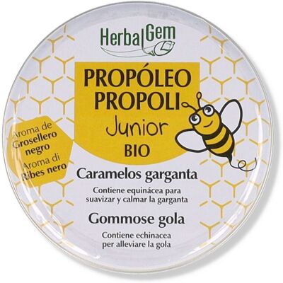 Caramelle Bio Propoli Junior Herbalgem - Lenisce Gola - 45g Caramelle Bio Propoli Junior Herbalgem - Lenisce Gola - 45g