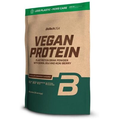 Biotechusa Vegan Protein Cioccolato Cannella 500 g Biotechusa Vegan Protein Cioccolato Cannella 500 g