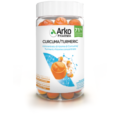 Arkopharma Gommose di Curcuma - Gusto Arancia Naturale - Integratore Arkopharma Gommose di Curcuma - Gusto Arancia Naturale - Integratore