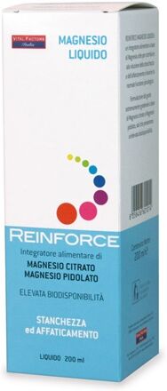 Reinforce Farmaderbe Magnesio Liquido Integratore 200 ml