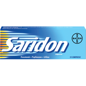 Bayer Saridon Paracetamolo Propifenazone 10 Compresse