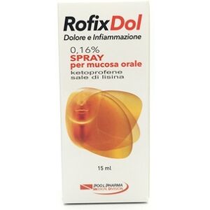 Gola Rofixdol Infiammazione Dolore Spray Orale 15 ml