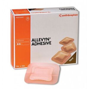 Allevyn Adhesive Medicazione Idrocellulare 10X10 cm 10 Pezzi