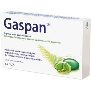 Schwabe Gaspan Trattamento Disturbi Intestinali 14 Capsule Molli