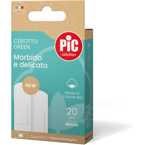 Pic Cerotto  Green Cotone Bio Medio 20 Pezzi