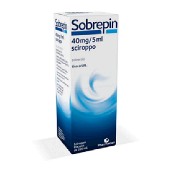 sobrepin sciroppo tosse grassa mucolitico 40 mg/5 ml