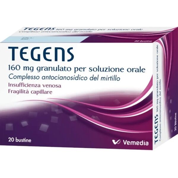 tegens 160 mg 20 bustine