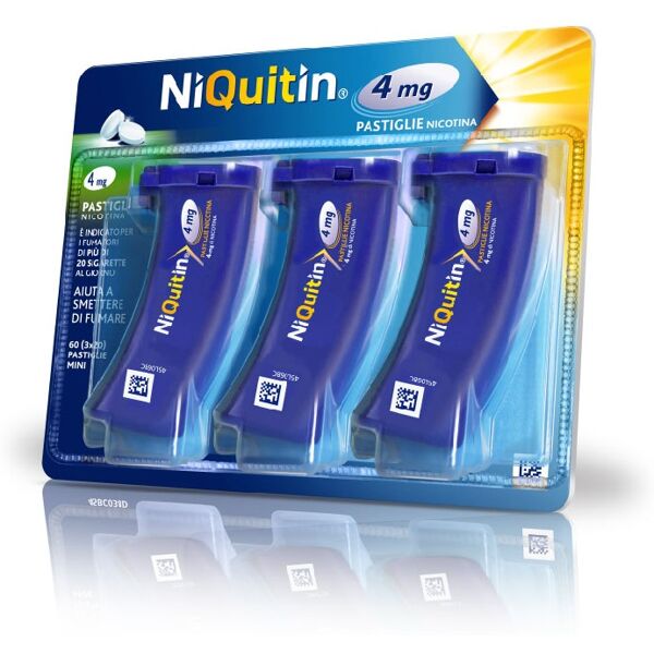 niquitin 4 mg menta 60 pastiglie