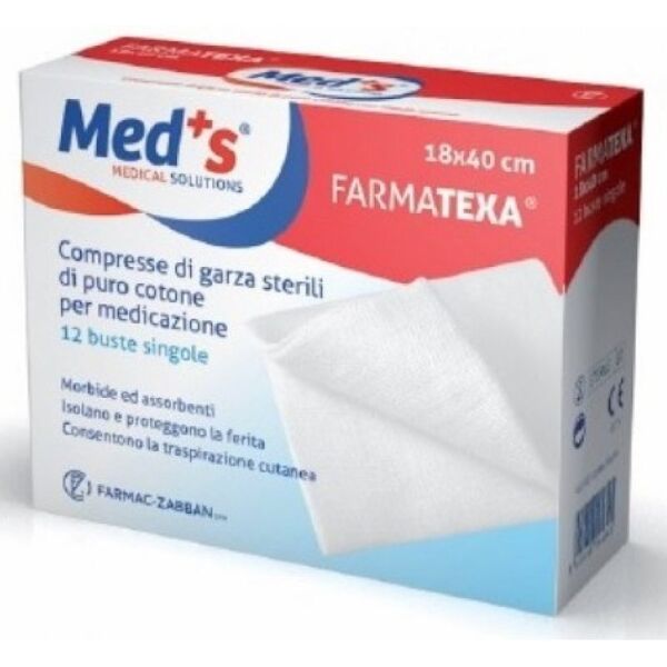 farmac-zabban garza meds 12/12 36x40 cm 12 pezzi