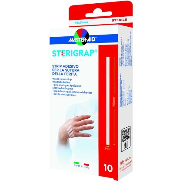 master aid m-aid sterigrap strip ad75x3mm