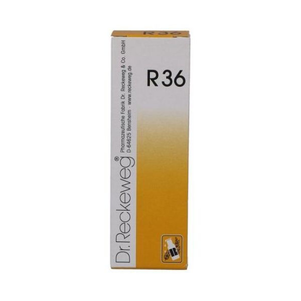 dr.reckeweg dr. reckeweg r36 gocce omeopatiche per patologie neurologiche 22 ml