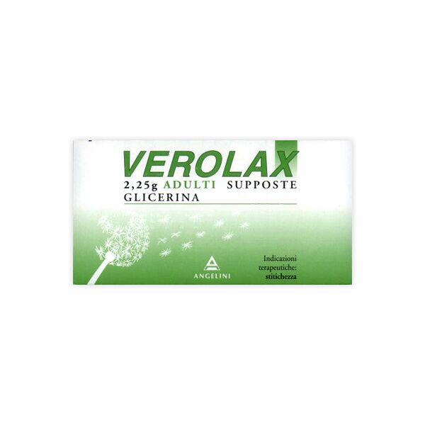 verolax adulti 2,25 g 18 supposte